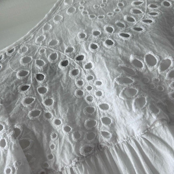 White bohemian blouse - Picture 5 of 5